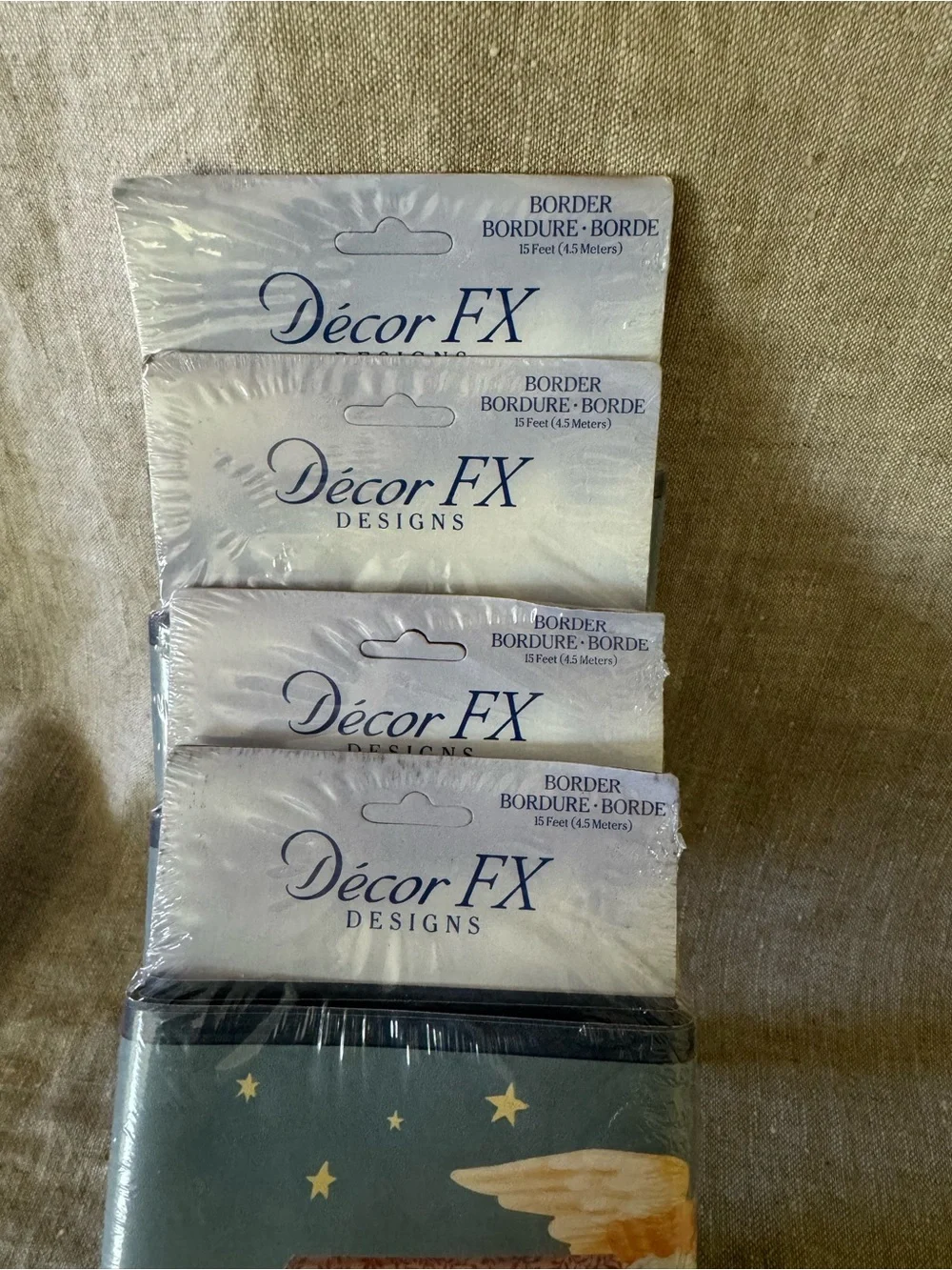 wallpaper border Angels Country Primitive 20 yards
